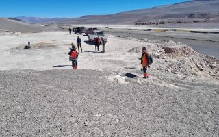 Lithium field, Rio Grande Salar, Argentina, 2023