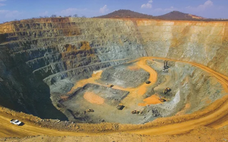 Jwaneng diamond mine, Botswana, 2020