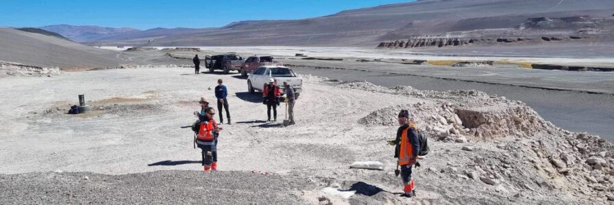 Lithium field, Rio Grande Salar, Argentina, 2023